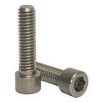 #10-24 X 1" Socket Head Cap Screw, 6 Spline, Coarse, Hastelloy C-276